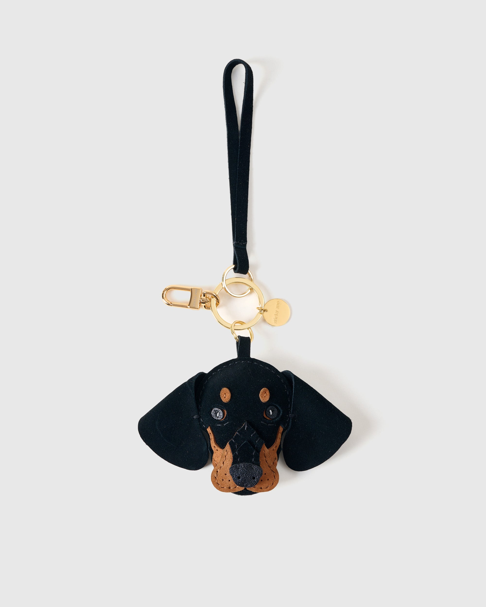 CHARM NG DASH DACHSHUND | EDISYON NG SUEDE