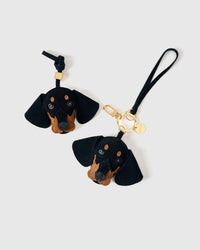 CHARM NG DASH DACHSHUND | EDISYON NG SUEDE