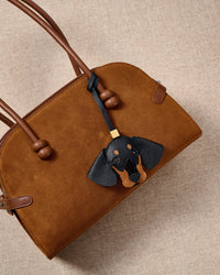 DASH DACHSHUND CHARM | LEATHER EDITION