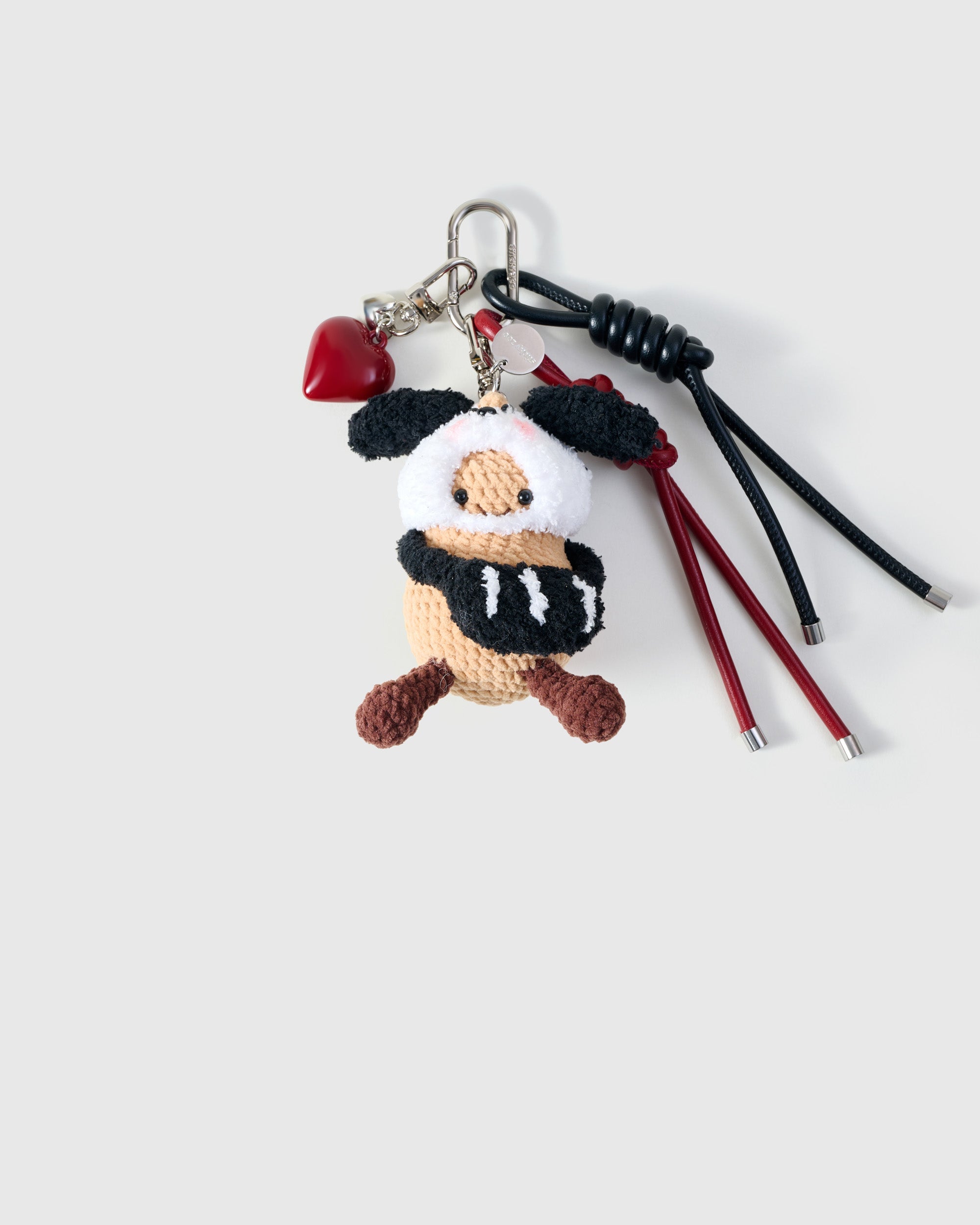 CHARM NG BUNNY IN BLACK STACK