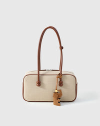 ELEPHANT CHARM — French Alran leather from Tarn, France, founded 1903, Entreprise du Patrimoine Vivant.