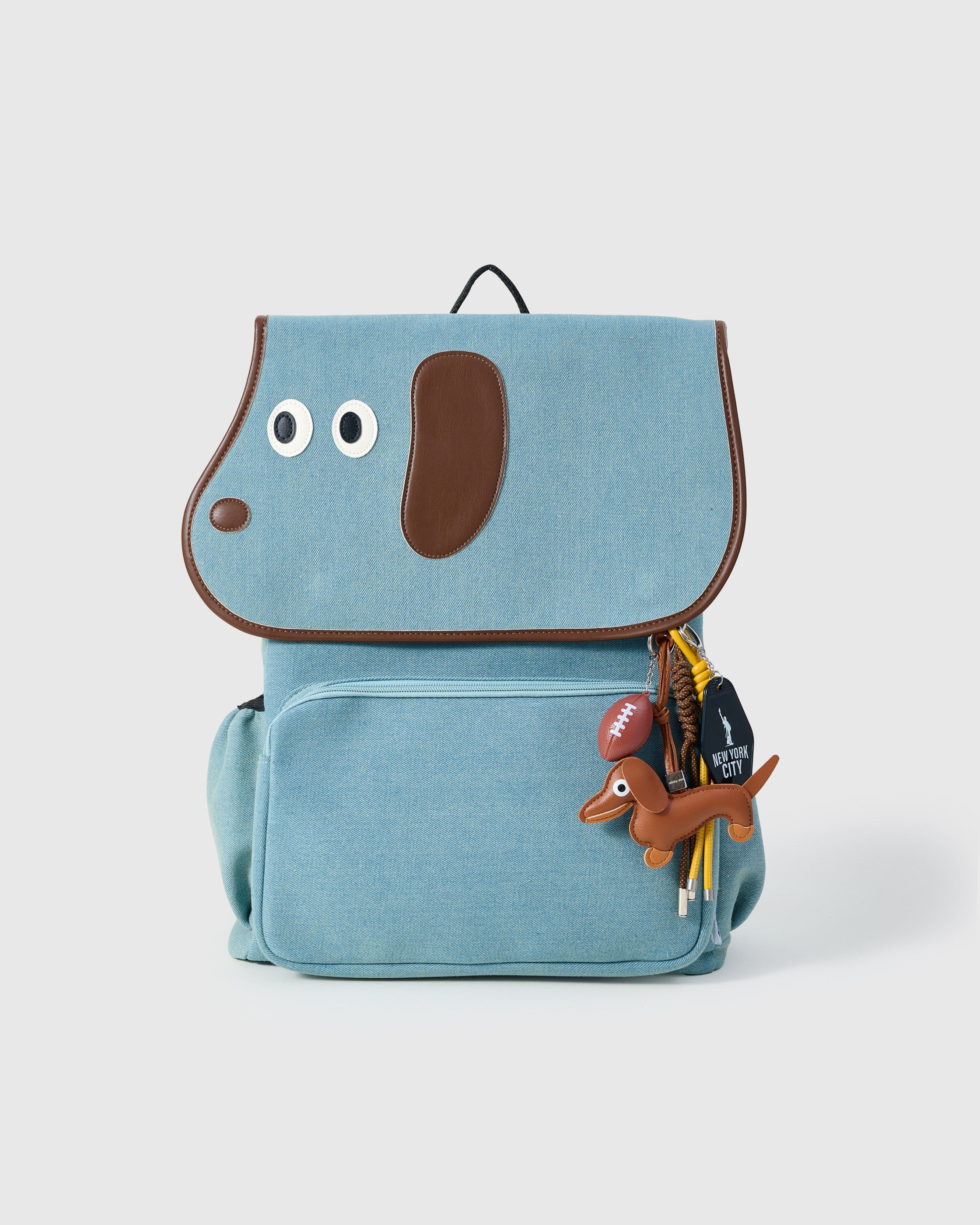 SET NG DACHSHUND BACKPACK + CHARM