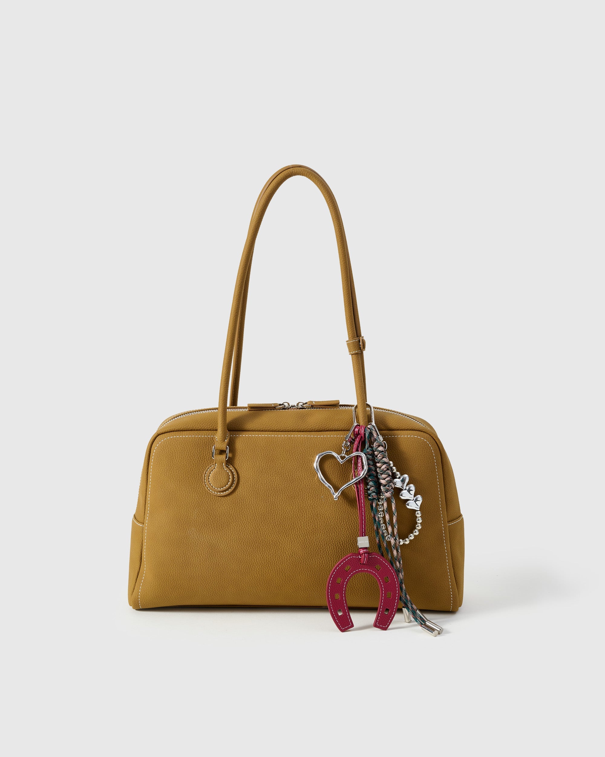 CHARM NG LUCKY HORSESHOE HEART STACK