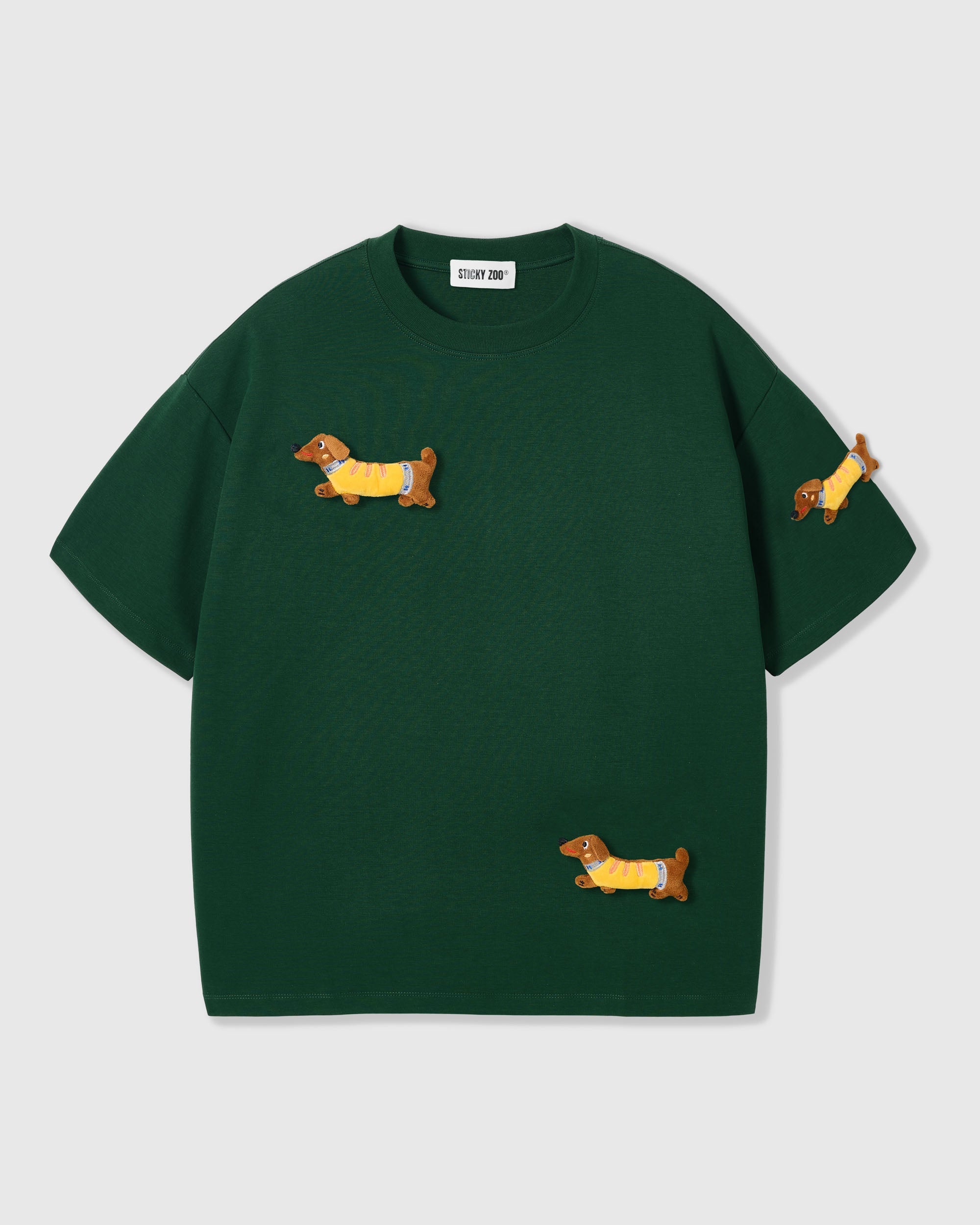 DACHSHUND PARADE NA T-SHIRT