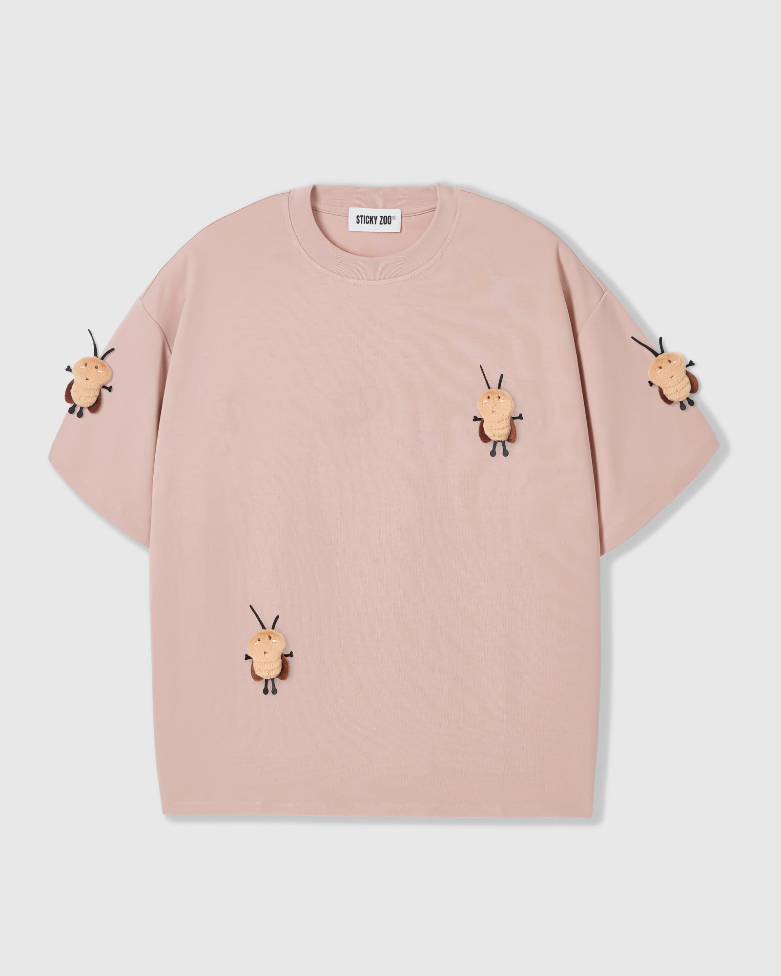 T-SHIRT NA MAY HONEY BEE SCATTER — PINK
