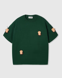 HONEY BEE SCATTER T-SHIRT — BERDE