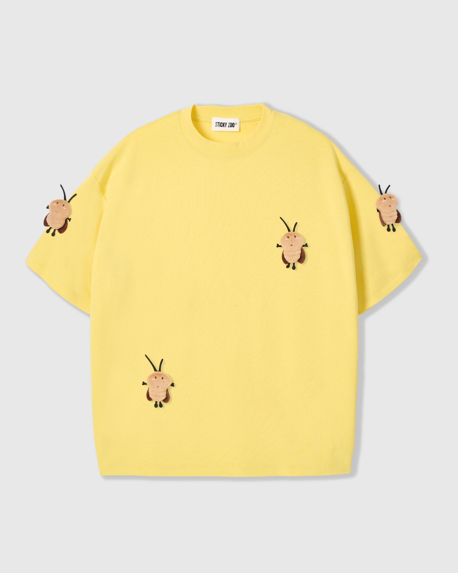 T-SHIRT NA MAY HONEY BEE SCATTER — DILAW