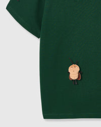 HONEY BEE SCATTER T-SHIRT — BERDE