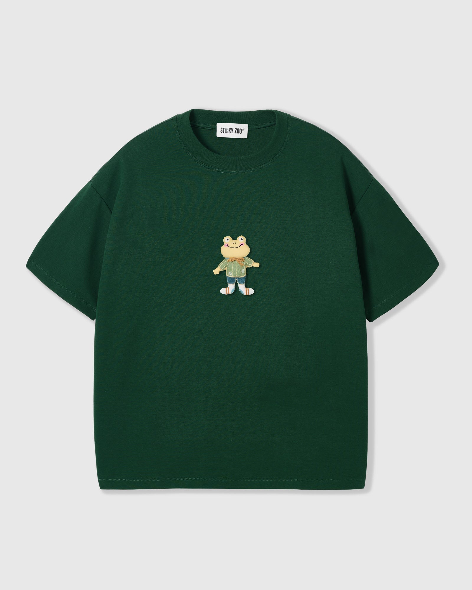 WELL-DRESSED FROG T-SHIRT — BERDE