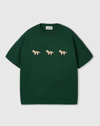 TRIO NG SPOTTY NA TUTA NA T-SHIRT — BERDE