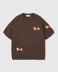 POLKA PUPPY SCATTER T-SHIRT — KAYUMANGGI