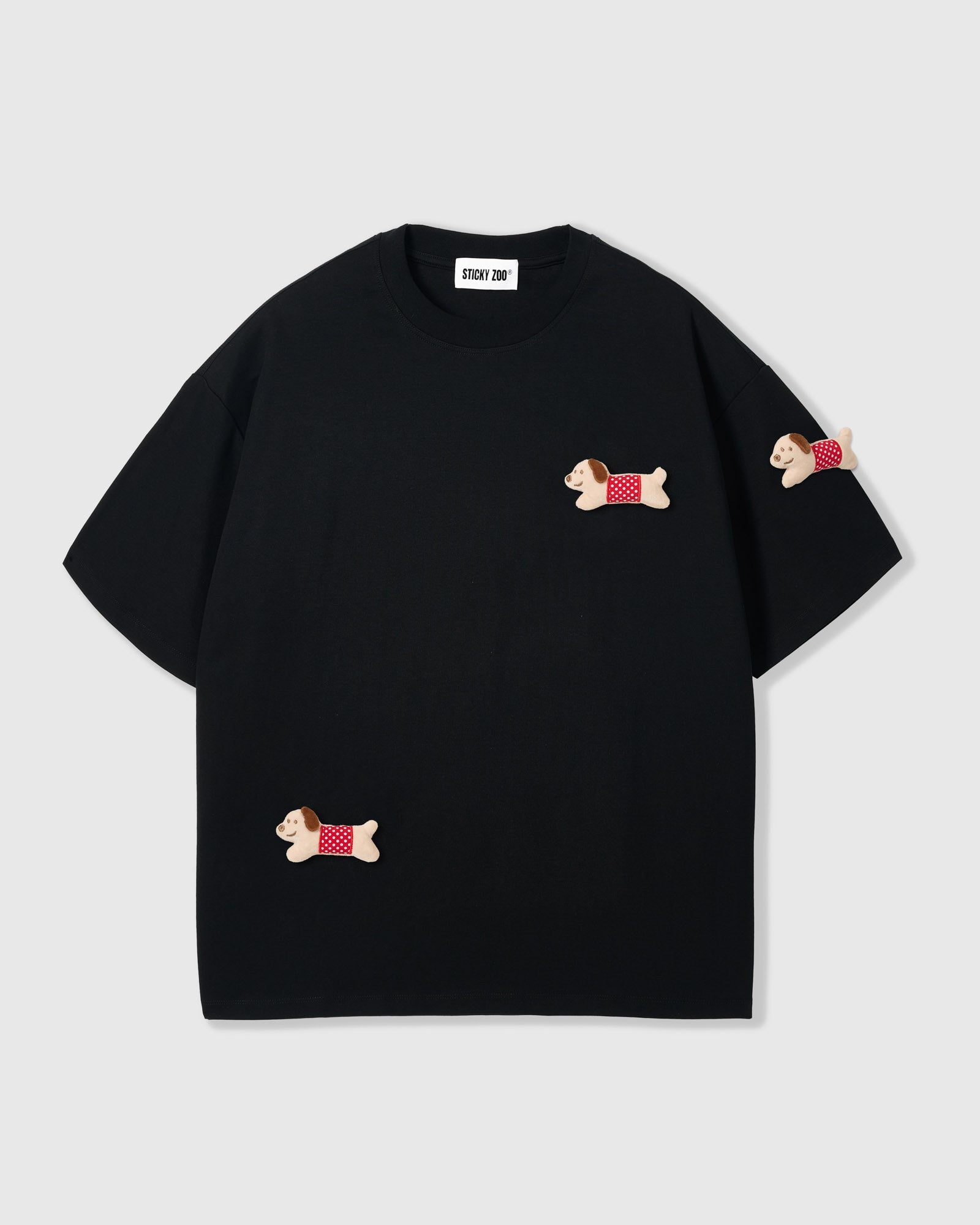 POLKA PUPPY SCATTER T-SHIRT — ITIM