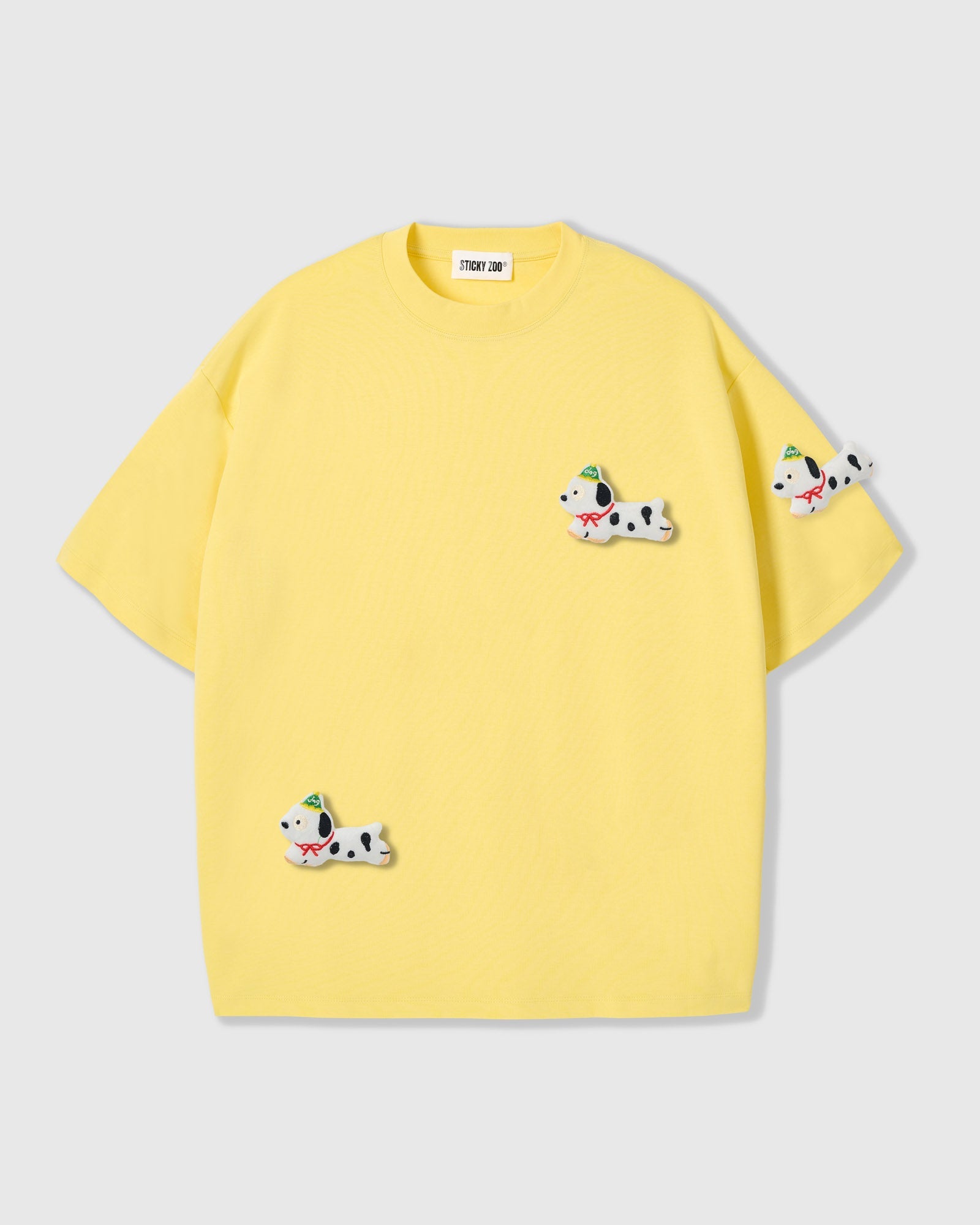 SPOTTY PUPPY SCATTER T-SHIRT — DILAW