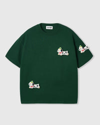 SPOTTY PUPPY SCATTER T-SHIRT — BERDE