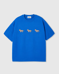TRIO NG SPOTTY NA TUTA NA T-SHIRT — ASUL