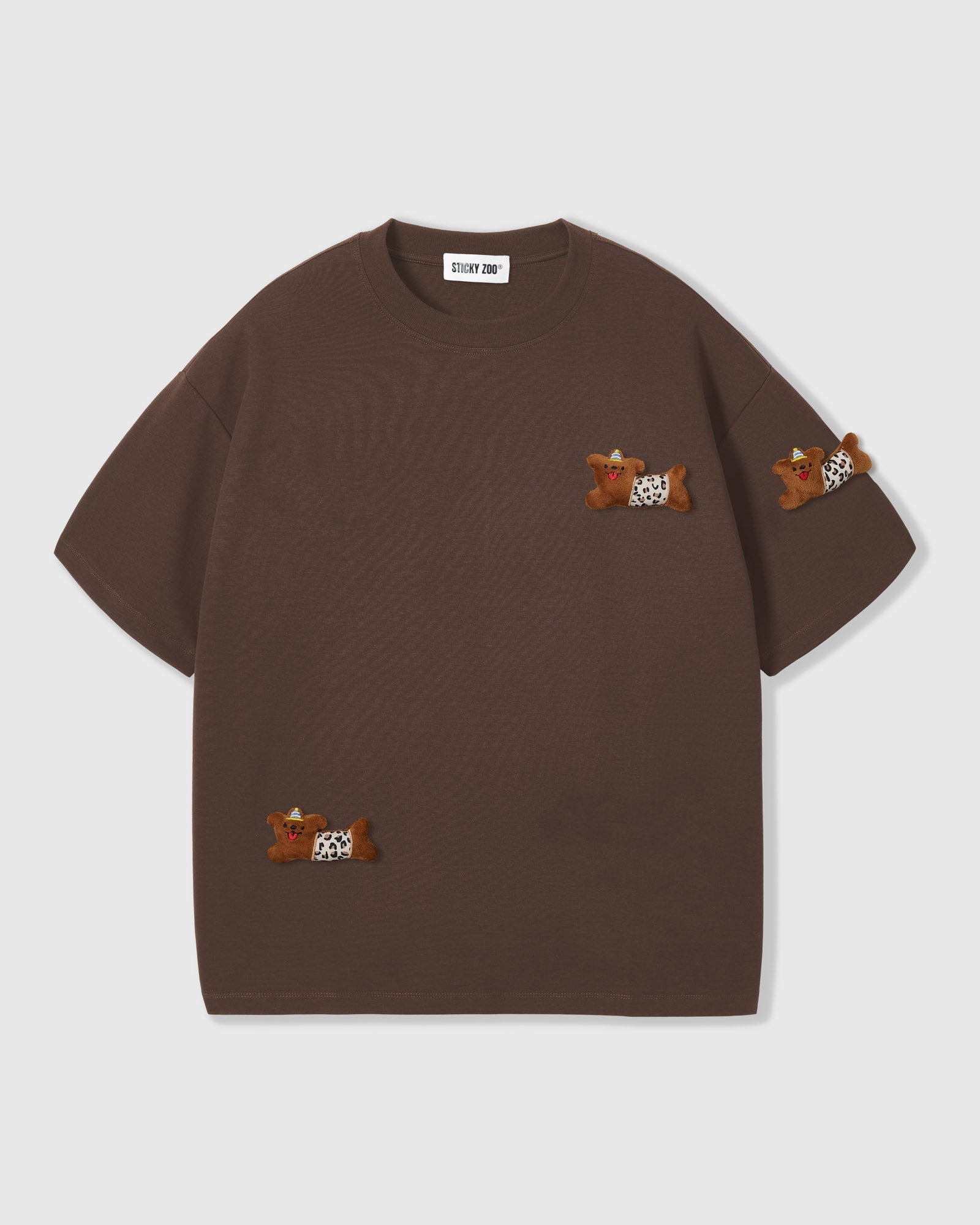 WILD TEDDY SCATTER T-SHIRT — KAYUMANGGI