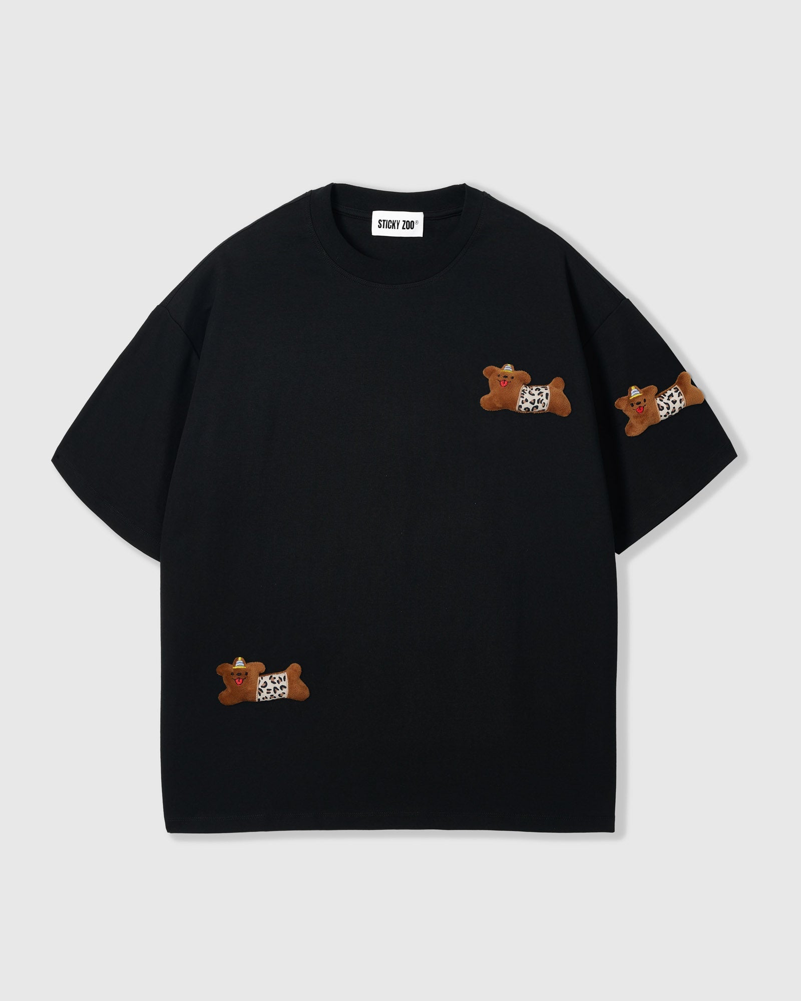 WILD TEDDY SCATTER T-SHIRT — ITIM