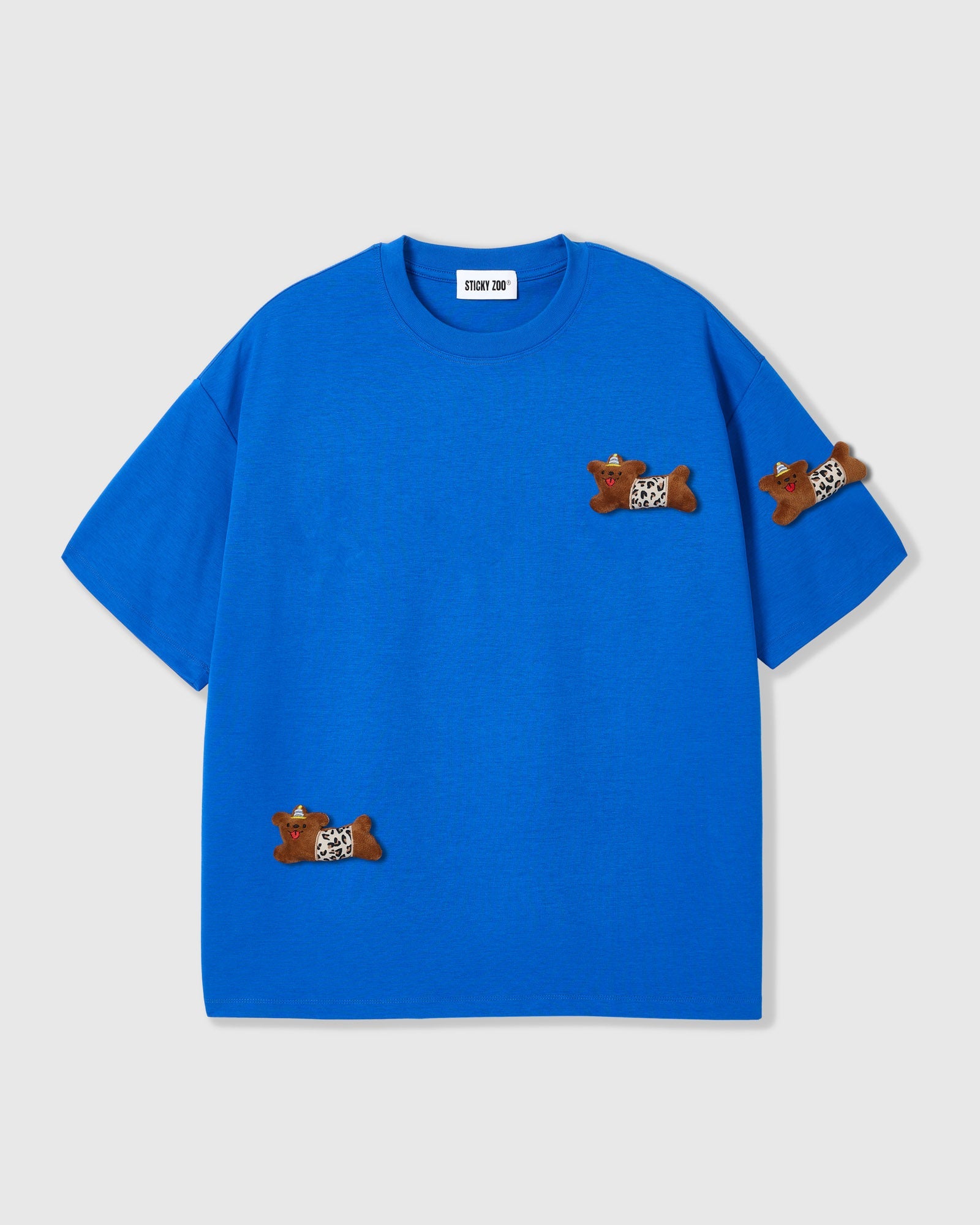 WILD TEDDY SCATTER T-SHIRT — ASUL