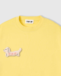 BOW PUPPY SCATTER T-SHIRT — DILAW