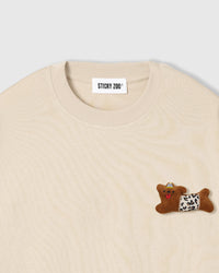 WILD TEDDY SCATTER T-SHIRT — KREM