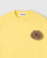 SLEEPY TEDDY SCATTER T-SHIRT — DILAW
