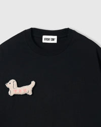 BOW PUPPY SCATTER T-SHIRT — ITIM