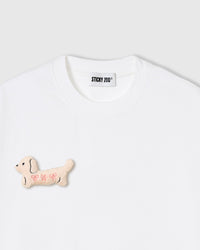 BOW PUPPY SCATTER T-SHIRT — PUTI