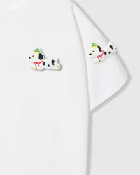 SPOTTY PUPPY SCATTER T-SHIRT — PUTI