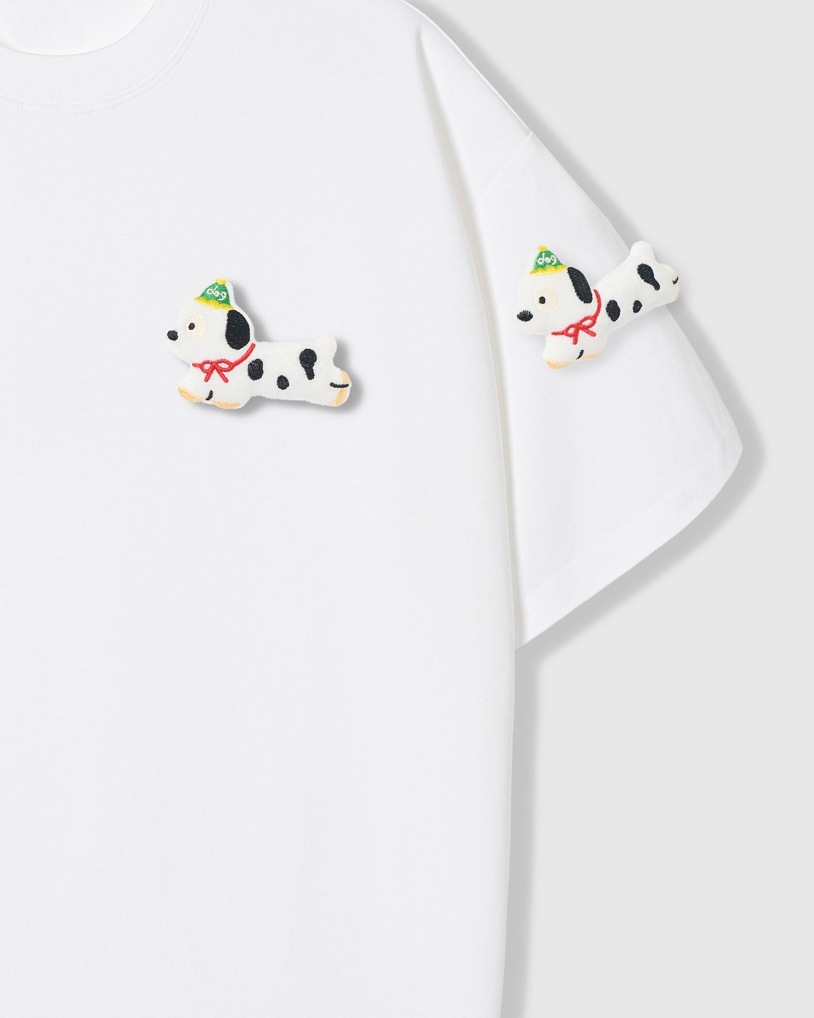 SPOTTY PUPPY SCATTER T-SHIRT — PUTI