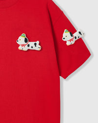 SPOTTY PUPPY SCATTER T-SHIRT — PULA