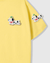 SPOTTY PUPPY SCATTER T-SHIRT — DILAW
