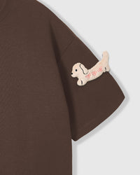 BOW NA TUTA NA NAGKAKALAT NA T-SHIRT — KAYUMANGGI