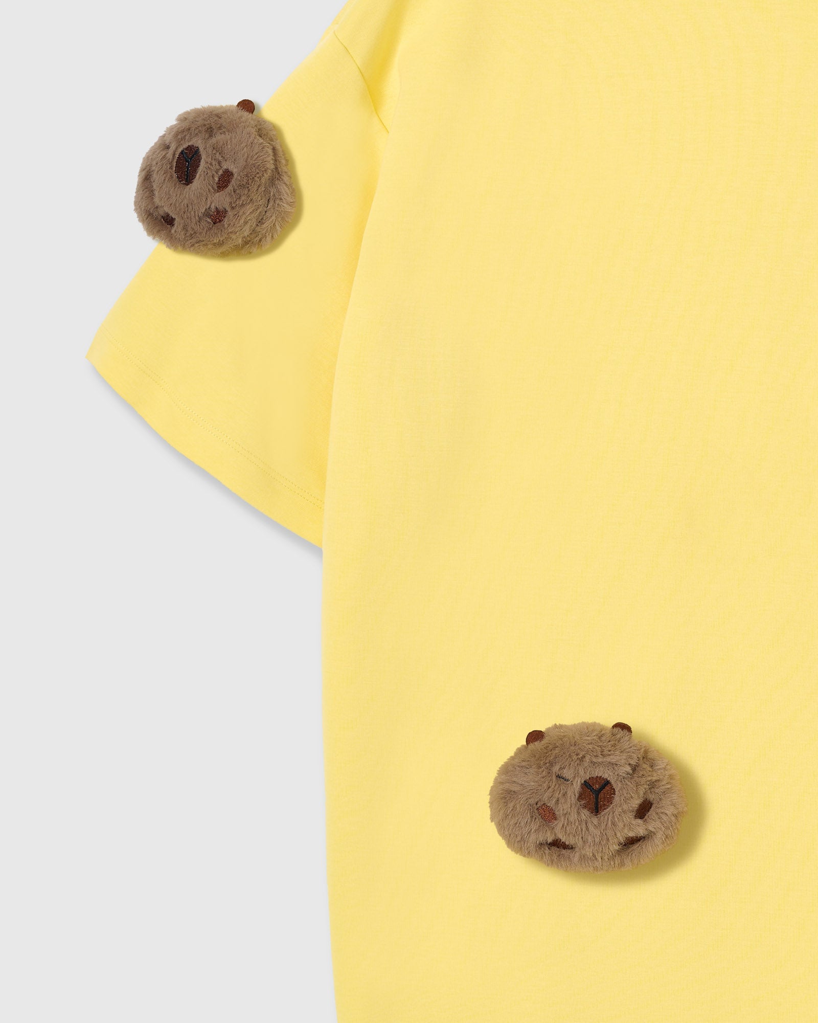 SLEEPY TEDDY SCATTER T-SHIRT — DILAW