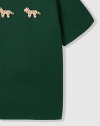 TRIO NG SPOTTY NA TUTA NA T-SHIRT — BERDE
