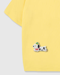 SPOTTY PUPPY SCATTER T-SHIRT — DILAW