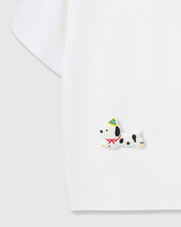 SPOTTY PUPPY SCATTER T-SHIRT — PUTI