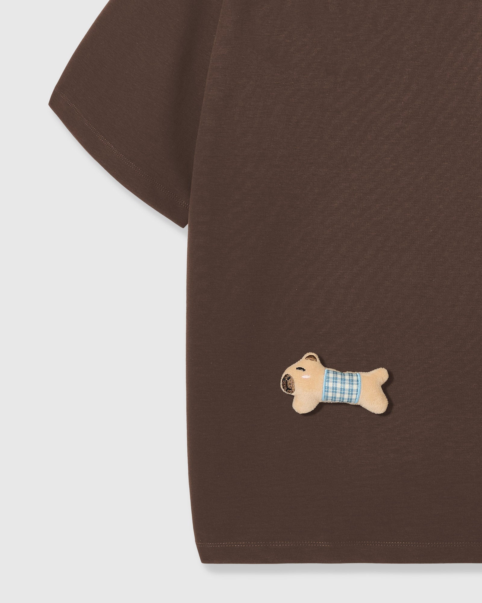 BLUE CHECK NA TUTA NA NAGKAKALAT NA T-SHIRT — KAYUMANGGI