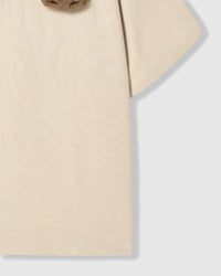 SLEEPY TEDDY SCATTER T-SHIRT — KREM