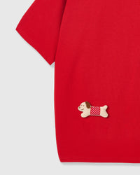 POLKA PUPPY SCATTER T-SHIRT — PULA