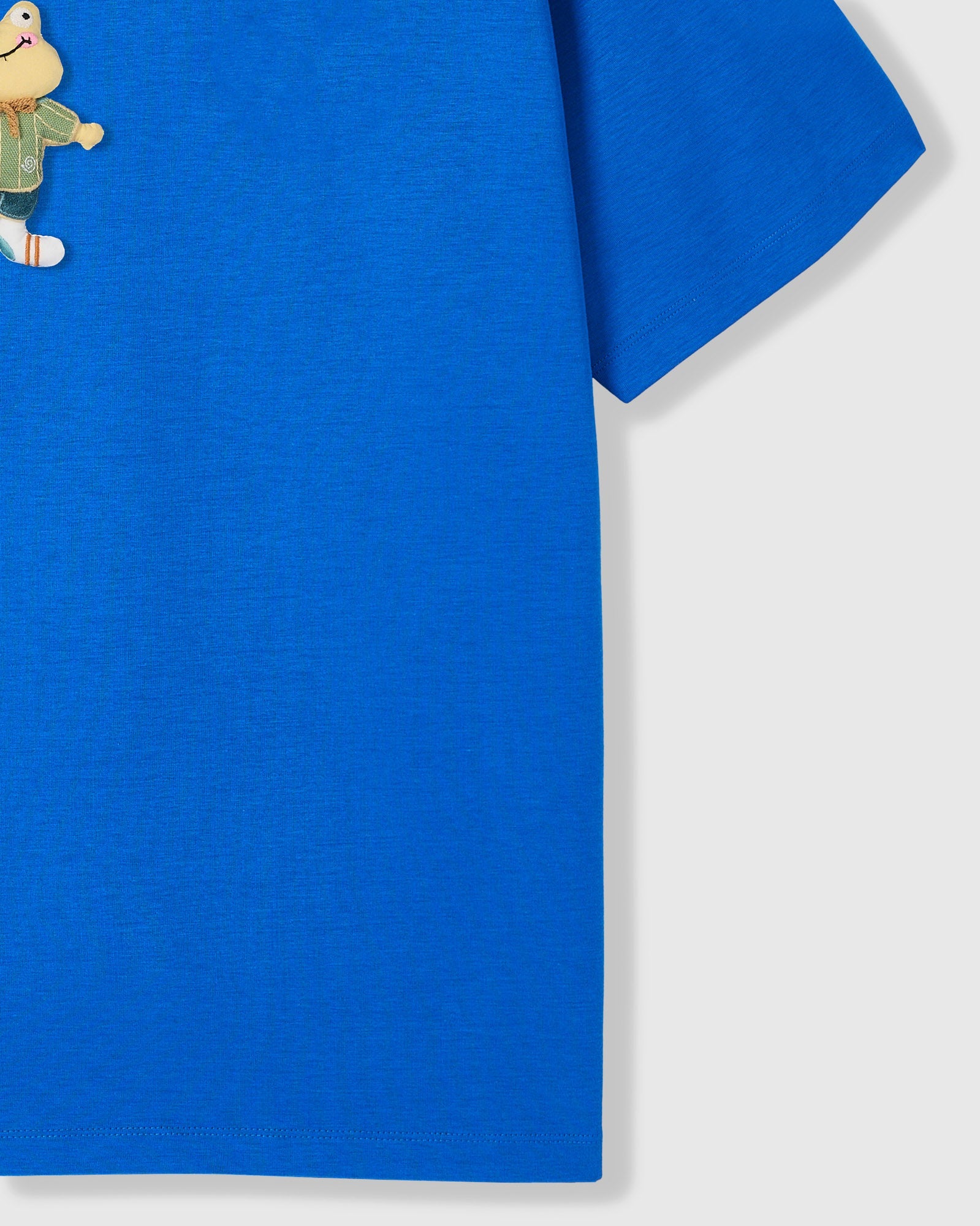 WELL-DRESSED FROG T-SHIRT — BLUE