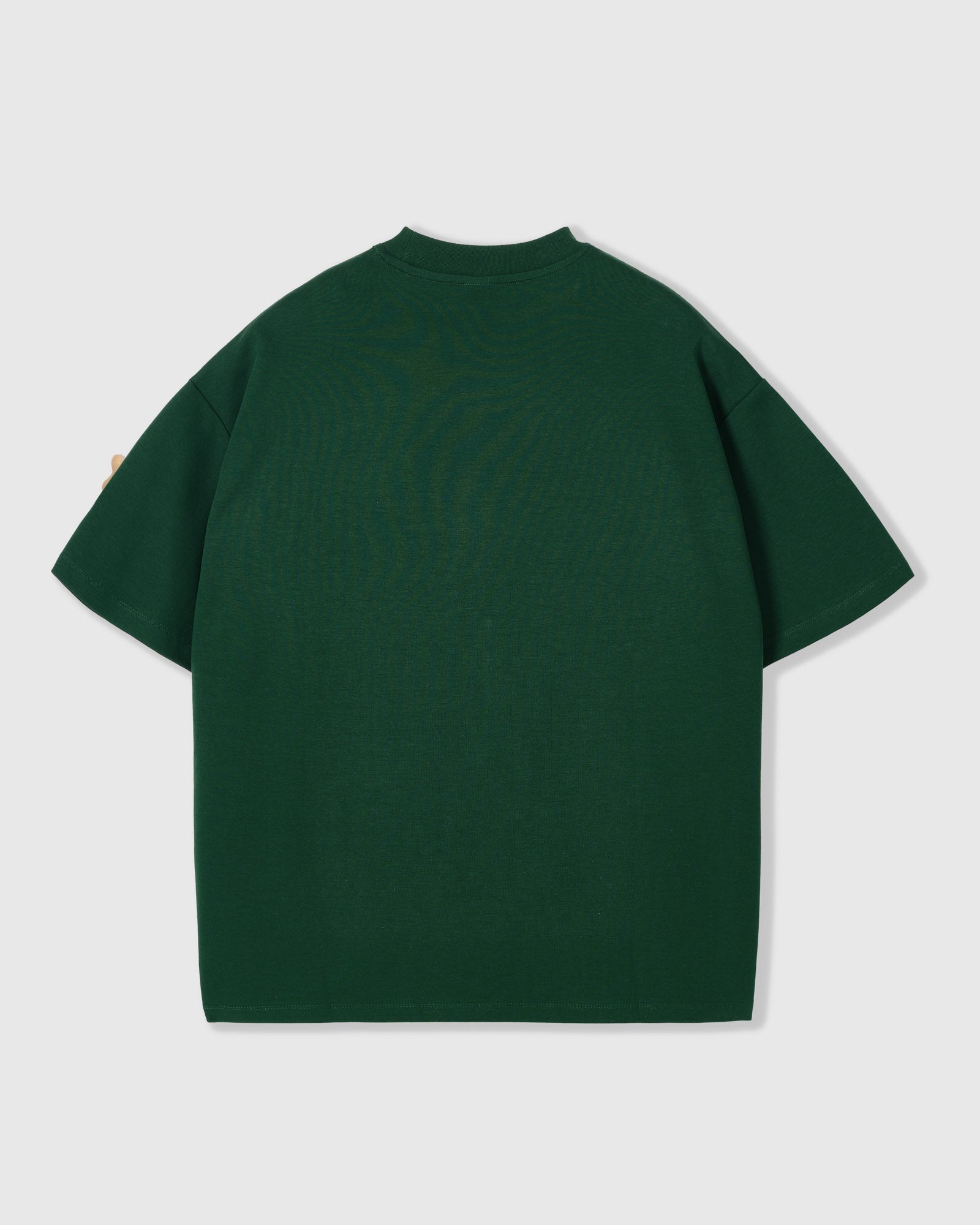 BLUE CHECK NA TUTA NA NAGKAKALAT NA T-SHIRT — BERDE
