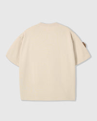SLEEPY TEDDY SCATTER T-SHIRT — KREM