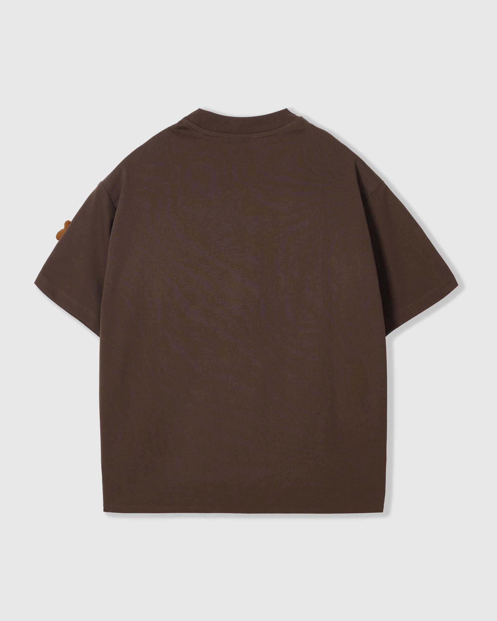 WILD TEDDY SCATTER T-SHIRT — BROWN