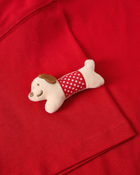 POLKA PUPPY SCATTER T-SHIRT — PULA