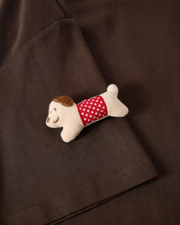 POLKA PUPPY SCATTER T-SHIRT — KAYUMANGGI