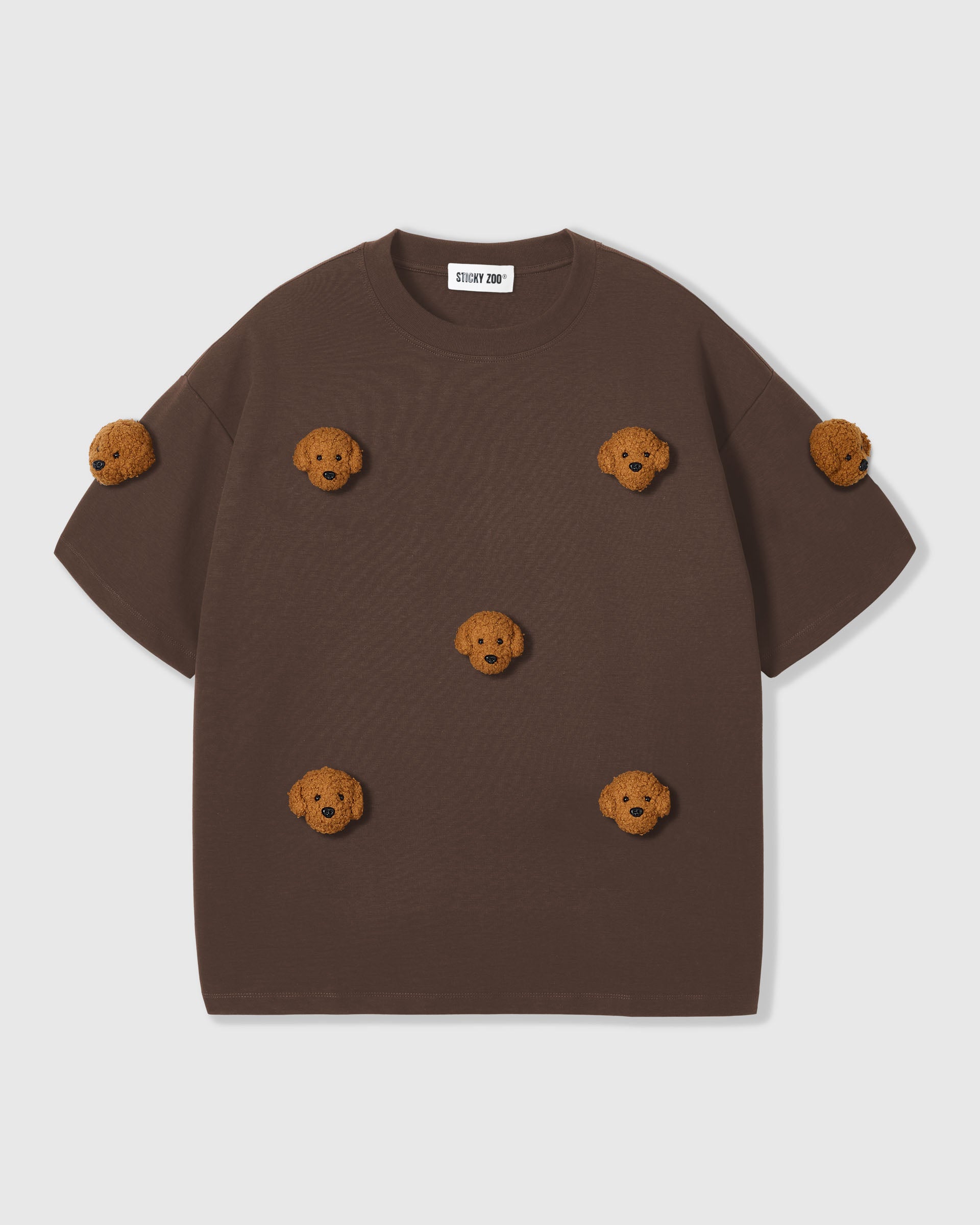 POODLE PARADE NA T-SHIRT