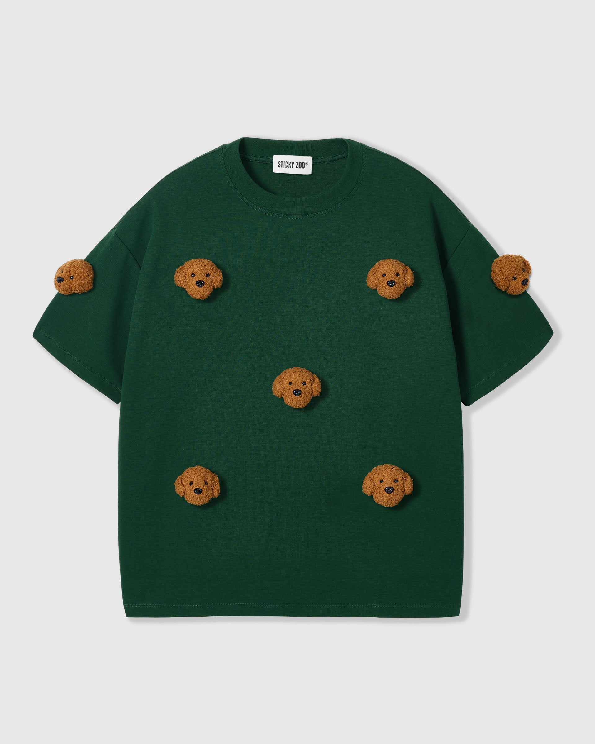POODLE PARADE NA T-SHIRT