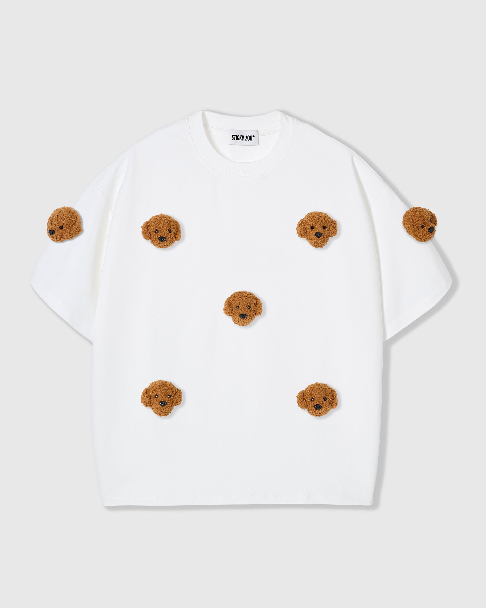 POODLE PARADE NA T-SHIRT