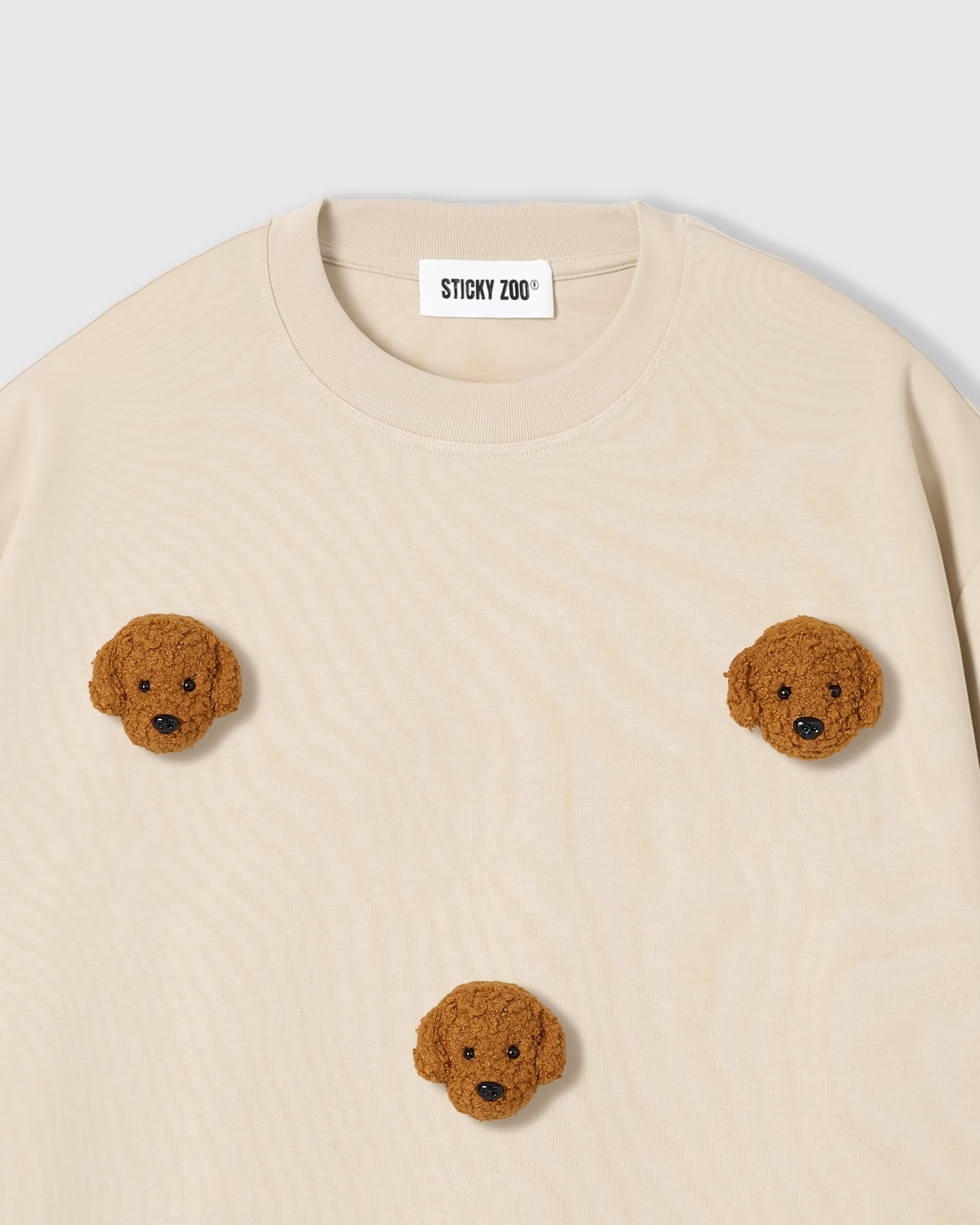 POODLE PARADE NA T-SHIRT