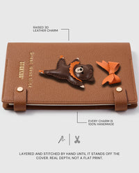 BALLERINA BEAR NA ORANGE NOTEBOOK